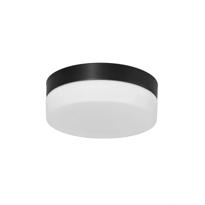 Afbeelding van Steinhauer plafondlamp Ikaro 1 lichts 18x7 cm zwart