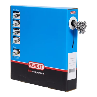 Afbeelding van Elvedes Achterrem binnenkabel 3000 mm tonnippel zilver 50 stuks