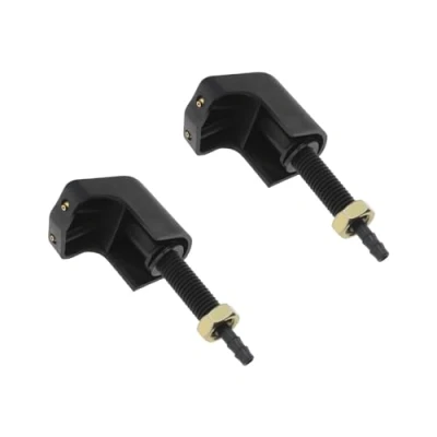 Afbeelding van 2X Voorruit Washer Jet Twin Nozzle Vervanging AMR3025 LR034309 LR061677 Compatibel met Land Rover Defender