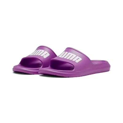 Afbeelding van PUMA Unisex DIVECAT V2 LITE Slide Sandaal, Wild Berry White, 5 UK, Wit, 38 EU