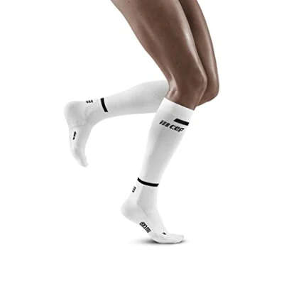 Afbeelding van CEP Compression THE RUN Kniekousen, Dames, Maat: Medium, White