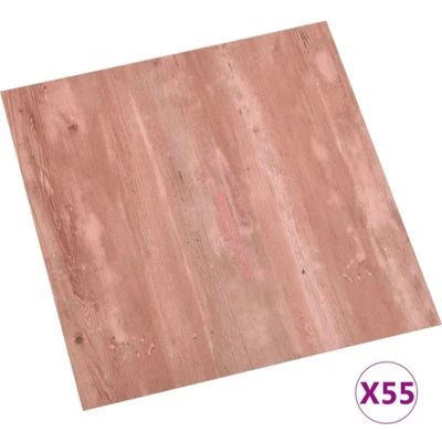 Afbeelding van vidaXL Vloerplanken zelfklevend 55 st 5,11 m?? PVC rood