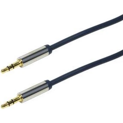 Afbeelding van LogiLink CA10300 Jackplug Audio Aansluitkabel 3.00 m Zwart (mat)