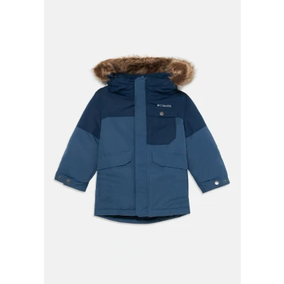 Afbeelding van Columbia Nordic Strider Jacket Unisex Winterjas voor kinderen, Maat: 128, Dark mountain/collegiate navy