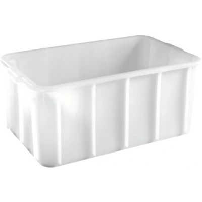 Afbeelding van Whitefurze Stack Store Medium opbergdoos 32 liter zonder deksel, tran