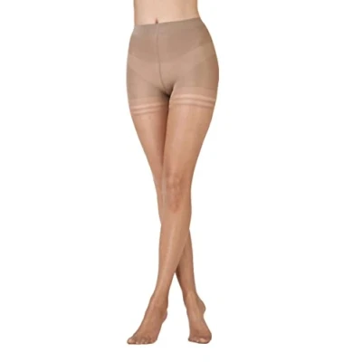 Afbeelding van Pretty Polly 10 denier gloss secret slimmer tight