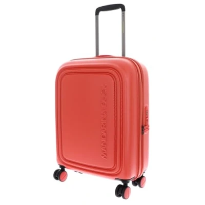 Afbeelding van MANDARINA DUCK Logoduck + Cabin Trolley Ginger Koraalrood 55cm