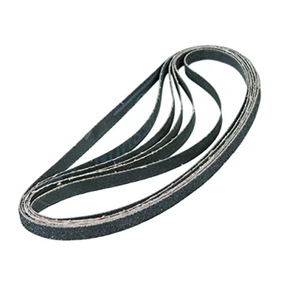 Afbeelding van FERM EFA1004 Schuurbanden set Lengte: 455mm Breedte: 13mm 8 stuks: 2x P40 3x P80 P120 Voor Precisieschuurmachine EFM1001 Elektrische vijl Powerfile Precisieschuurbanden Combiset 13x455mm