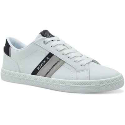Afbeelding van s.Oliver Low 5 13607 44 Sneakers voor heren, wit, 45 EU, EU