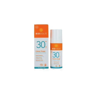 Afbeelding van Biosolis Gezichtscreme Spf30, 50 ml
