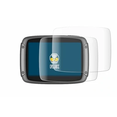 Afbeelding van BROTECT Screenprotector voor TomTom Rider 500 / 550 Folie Beschermfolie transparant volledig dekking (2 Stuks)