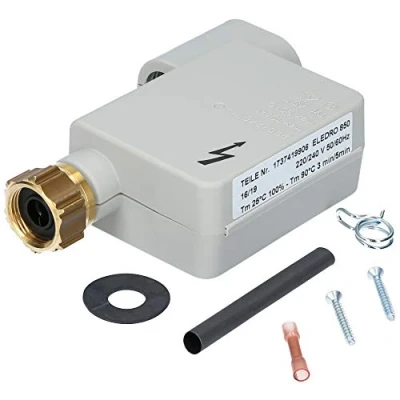 Afbeelding van Kenekos Reparatieset voor aquastop slang compatibel met 60 cm vaatwassers, vaatwasser van Bosch/Siemens 00091058/091058 Constructa, Neff, AEG, Quelle. Magneetventiel type ASII BITRON