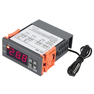 Afbeelding van Temperatuurregelaar, STC 1000 110 220V Digitale temperatuurregelaar Temp Sensor Elektrische thermostaatregeling voor aquarium, thermostaten