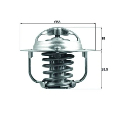 Afbeelding van Thermostaat, koelvloeistof MAHLE TX 208 88D