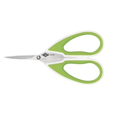 Afbeelding van Wedo 9754060 Allround Knutselschaar, Comfortline, roestvrij staal, 15 cm, puntige schaarbladen, speciaal geslepen softgrip, appelgroen/wit