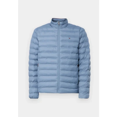 Afbeelding van Tommy Hilfiger Packable Recycled Jacket Jas, Heren, Maat: Small, Brisk blue