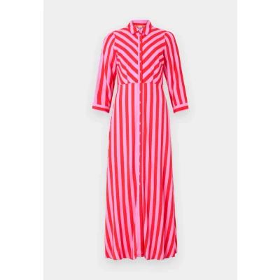 Afbeelding van YAS Maxijurk, Dames, Maat: XS, Cyclamen/bittersweet