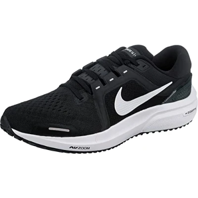 Afbeelding van Nike Performance AIR ZOOM Vomero 16 Hardloopschoenen neutraal, Heren, Maat: 41, Black/white/anthracite Textiel/ synthetisch