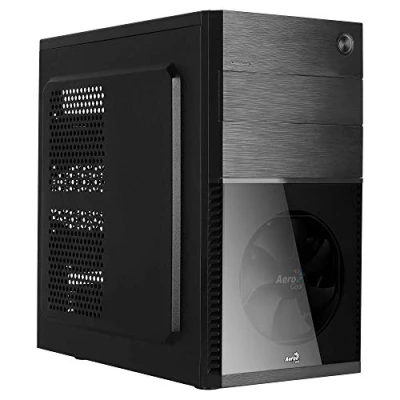 Afbeelding van Aerocool CS105BK Micro ATX en Mini Itx computerbehuizing voorzijde zwart