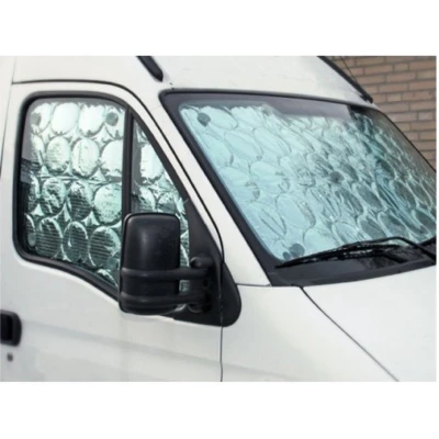 Afbeelding van H.T.D. Raamisolatieset Renault Master Opel Movano 1998 2010 Grijs Raamisolatie