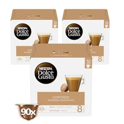 Afbeelding van Nescafé Dolce Gusto Cortado Espresso Macchiato 90 koffiecups