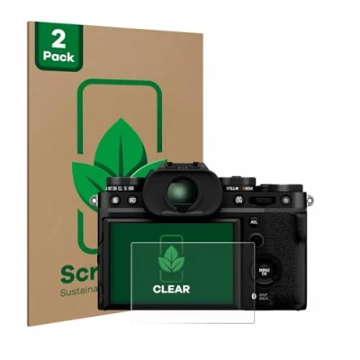 Afbeelding van ScreenLeaf Screenprotector voor Fujifilm X T5 Duurzame schermbescherming Folie Beschermfolie transparant (2 Stuks)
