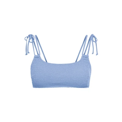 Afbeelding van Lascana LSCN BY Bikinitop, Dames, Maat: Large, Rauchblau
