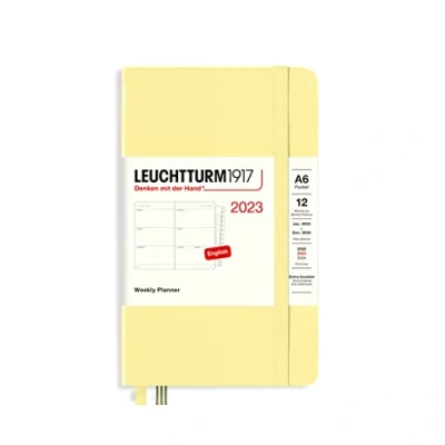 Afbeelding van LEUCHTTURM1917 365953 weekkalender Pocket (A6) 2023, 12 maanden, vanille, Engels