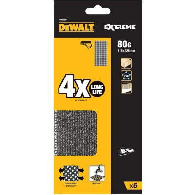 Afbeelding van DeWalt Accessoires Mesh schuurgaas 115x228mm K80 DTM8551 QZ