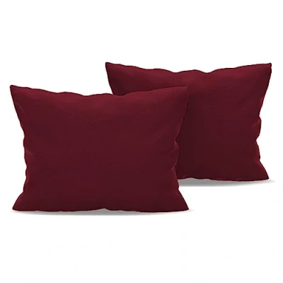 Afbeelding van Kussensloop 50x75 Bourgondië Microvezel OEKO TEX door Dreamzie 100% Polyester Kussenslopen Comfortabele Hypoallergene