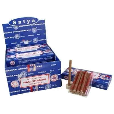 Afbeelding van Wierook Satya Nag Champa Dhoop 12x10 sticks 41 S