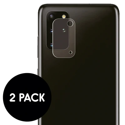 Afbeelding van 2 Pack Screenprotectors Samsung Galaxy S20 Plus: iMoshion Camera Protector Glas
