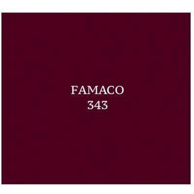 Afbeelding van Famaco Creme de Beaute schoensmeer 50ml donker rood (rose noire) (343)