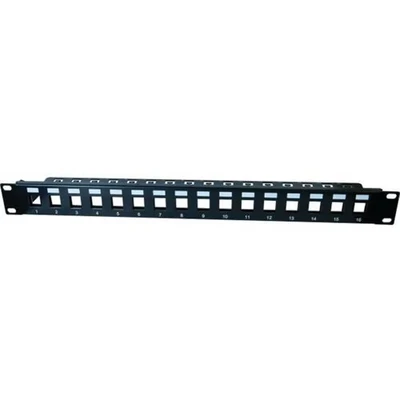 Afbeelding van Patchpanel 19 INCH 16 poorten STP voor Keystone