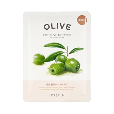 Afbeelding van Its Skin The Fresh Sheet Mask Olive Gezichtsmasker, 1 stuk