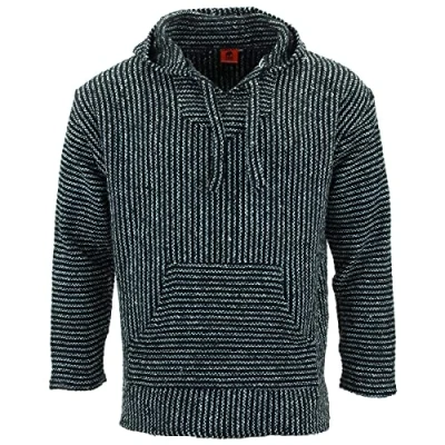 Afbeelding van LOUDelephant Hoodie, gerecycleerd, Mexicaans, Baja, Jerga, M 4XL, 4XL