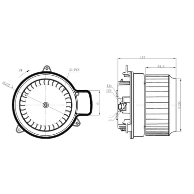Afbeelding van Interieurventilatie NRF 34287