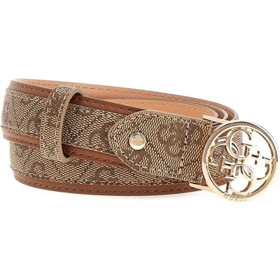 Afbeelding van Guess Kerima Adjust Riem, Dames, Maat: Small, Beige
