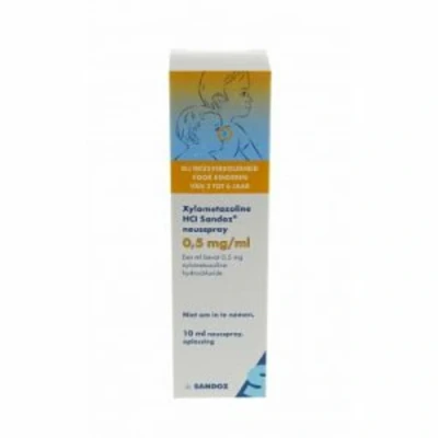 Afbeelding van Xylometazoline Hcl Sandoz Neusspray 0,5mg/ml