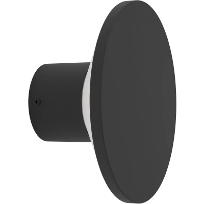 Afbeelding van Eglo Ronde design wandlamp Rigosa zwart 901839