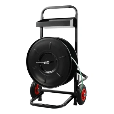 Afbeelding van VEVOR omsnoeringswagendispenser voor PET/PP omsnoeringsband 203mm