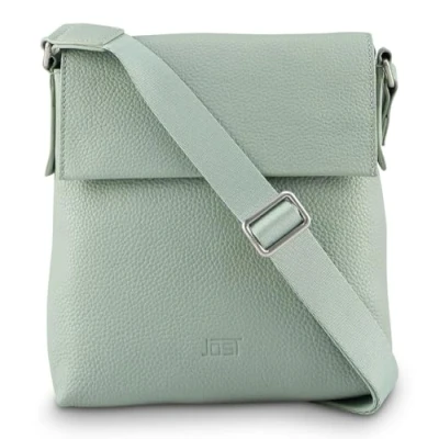 Afbeelding van JOST Leren Schoudertas Vika Crossbody Bag Lagoon Mintgroen