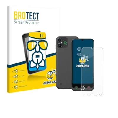 Afbeelding van BROTECT Glas Screen Protector voor Doro Aurora A30 (Voor+Camera) Schermbeschermer [9H Hardheid, Beschermglas Folie niet Gehard Glas]