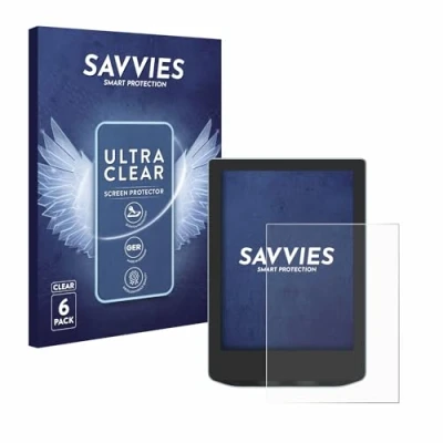 Afbeelding van Savvies Screenprotector voor PocketBook Verse Folie Beschermfolie transparant (6 Stuks)