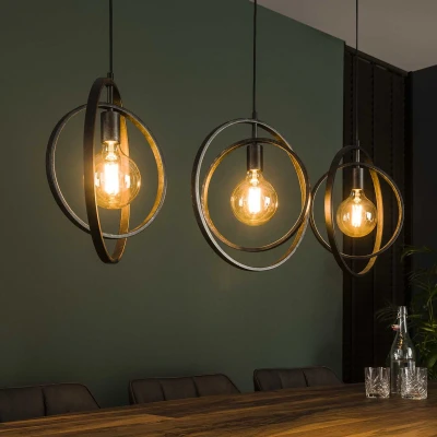 Afbeelding van AnLi Style Hanglamp 3L Turn around