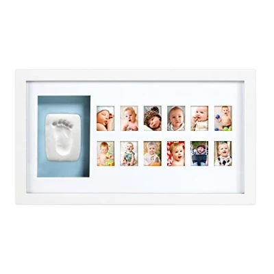 Afbeelding van Pearhead Babyprints Impressions Tijdframe met Imprint Kit, Wit