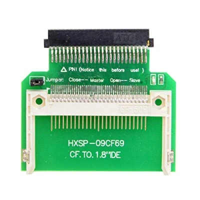 Afbeelding van CY CF Compact Flash Merory kaart naar 50 pins 1.8 Inch IDE harde schijf SSD converteradapter