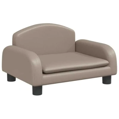 Afbeelding van Hondenmand 50X40X30 Cm Kunstleer Cappuccinokleurig