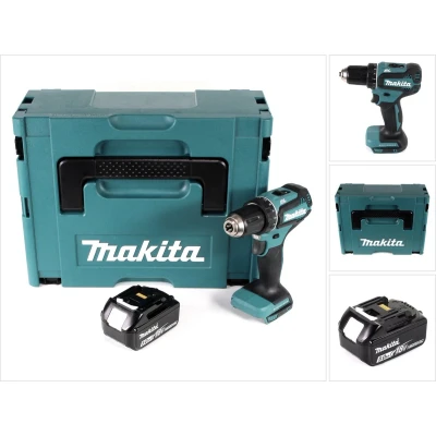 Afbeelding van Makita DDF 485 T1J accuboormachine 18V 50Nm in Makpac + 1x 5.0 Ah accu zonder lader