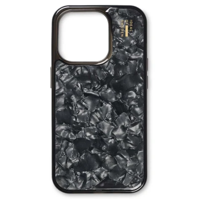 Afbeelding van Apple iPhone 15 Pro Hoesje Gerecycled kunststof iDeal of Sweden Hardcase/Backcover Zwart Telefoonhoesje Shockproof/Valbescherming